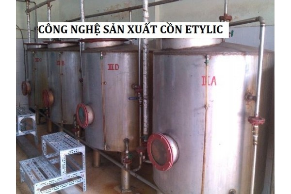 Công nghệ sản xuất rượu cồn etylic từ các loại tinh bột